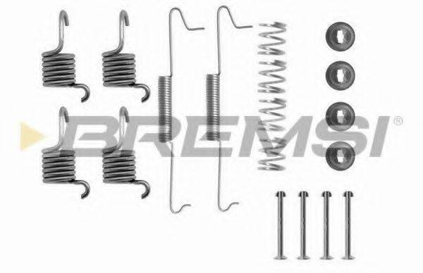 BREMSI SK0531 Комплектующие, тормозная колодка