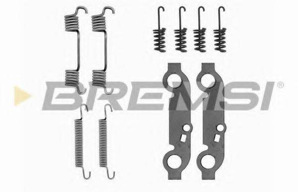 BREMSI SK0537 Комплектующие, тормозная колодка