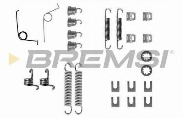 BREMSI SK0545 Комплектующие, тормозная колодка