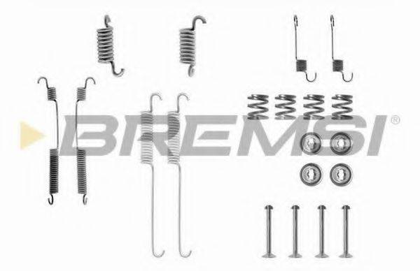 BREMSI SK0600 Комплектующие, тормозная колодка