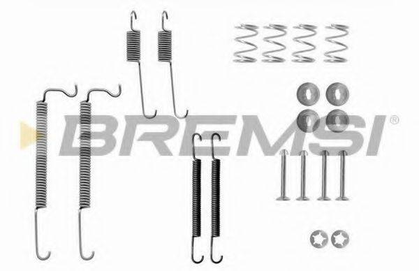 BREMSI SK0628 Комплектующие, тормозная колодка