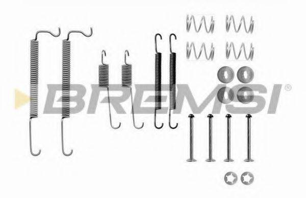 BREMSI SK0629 Комплектующие, тормозная колодка