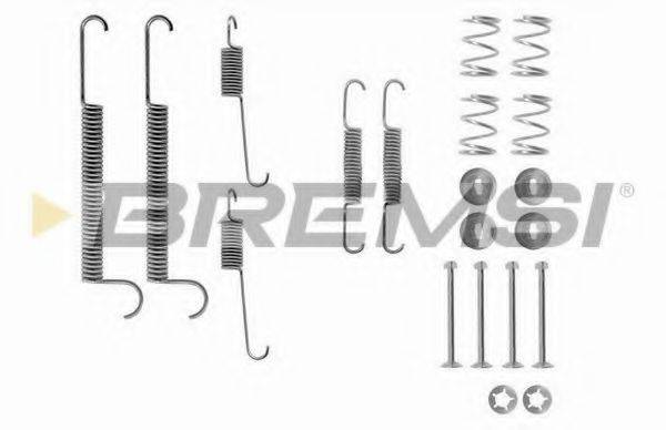 BREMSI SK0630 Комплектующие, тормозная колодка