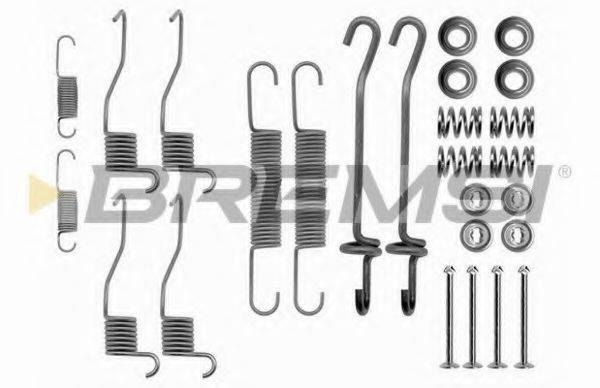 BREMSI SK0639 Комплектующие, тормозная колодка