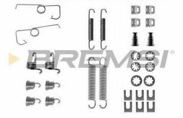 BREMSI SK0644 Комплектующие, тормозная колодка