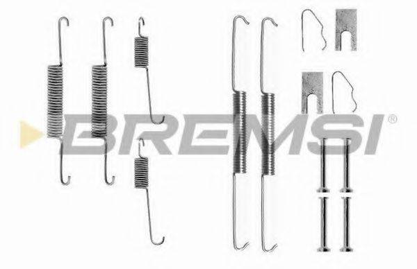 BREMSI SK0645 Комплектующие, тормозная колодка