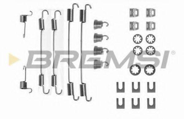 BREMSI SK0656 Комплектующие, тормозная колодка