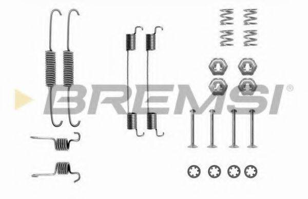 BREMSI SK0674 Комплектующие, тормозная колодка