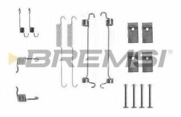 BREMSI SK0677 Комплектующие, тормозная колодка