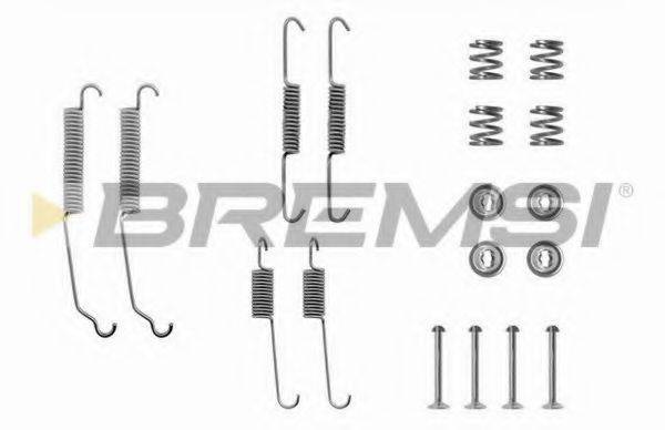 BREMSI SK0701 Комплектующие, тормозная колодка