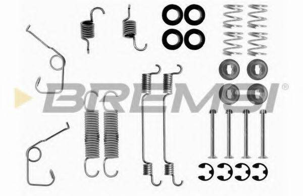 BREMSI SK0705 Комплектующие, тормозная колодка