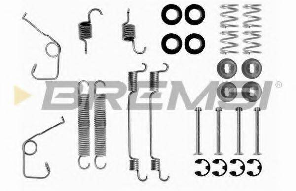 BREMSI SK0706 Комплектующие, тормозная колодка