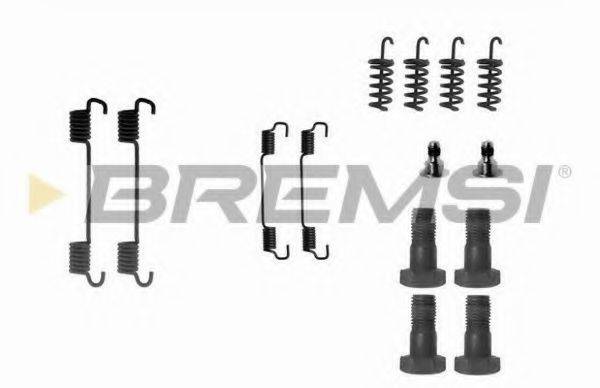 BREMSI SK0716 Комплектующие, тормозная колодка