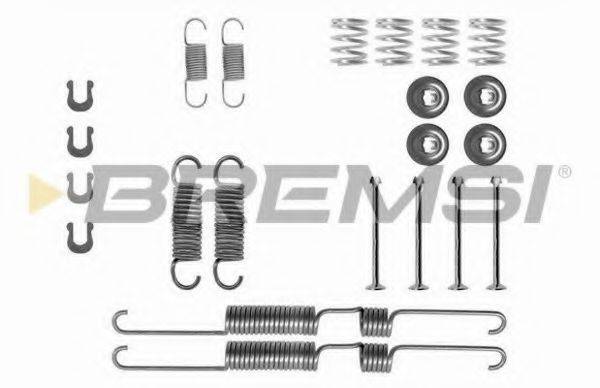 BREMSI SK0738 Комплектующие, тормозная колодка