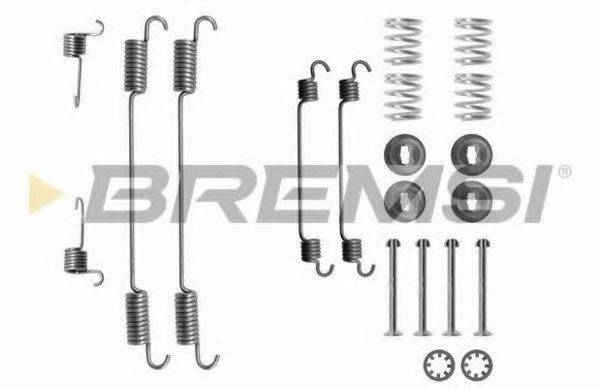 BREMSI SK0740 Комплектующие, тормозная колодка