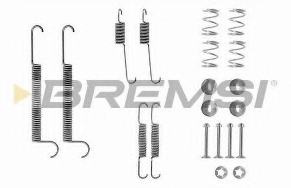 BREMSI SK0746 Комплектующие, тормозная колодка