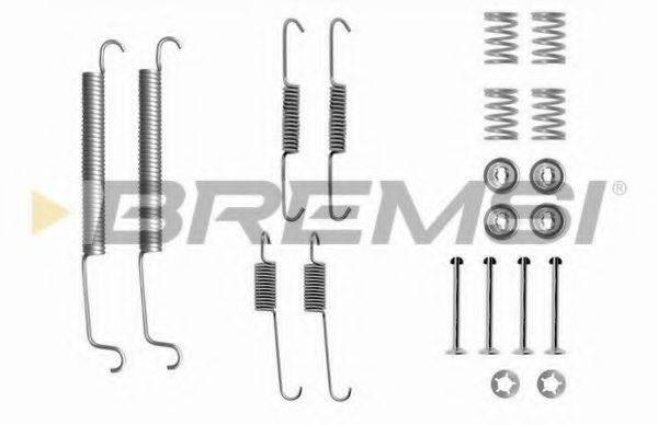 BREMSI SK0756 Комплектующие, тормозная колодка