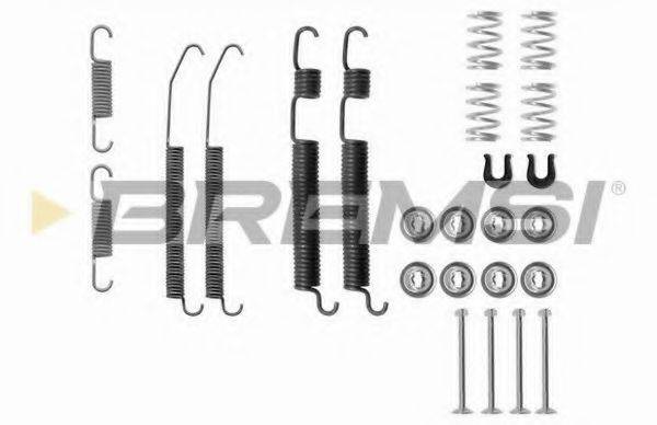 BREMSI SK0759 Комплектующие, тормозная колодка