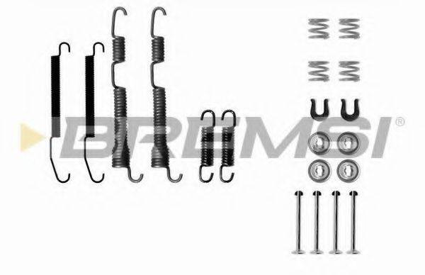 BREMSI SK0761 Комплектующие, тормозная колодка