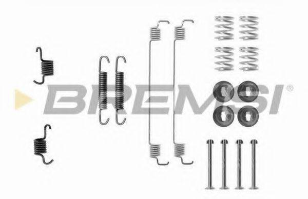 BREMSI SK0777 Комплектующие, тормозная колодка