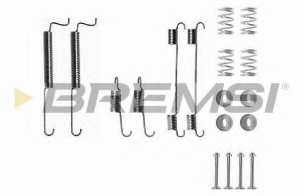 BREMSI SK0795 Комплектующие, тормозная колодка