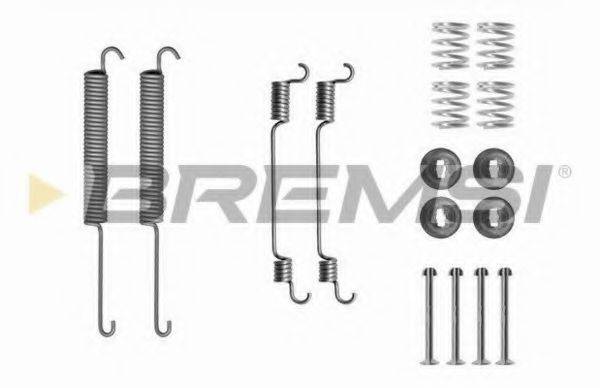 BREMSI SK0806 Комплектующие, тормозная колодка