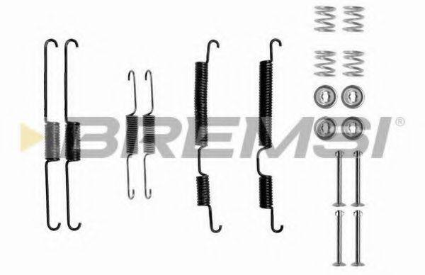BREMSI SK0813 Комплектующие, тормозная колодка