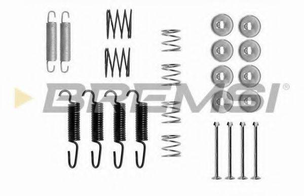 BREMSI SK0816 Комплектующие, тормозная колодка