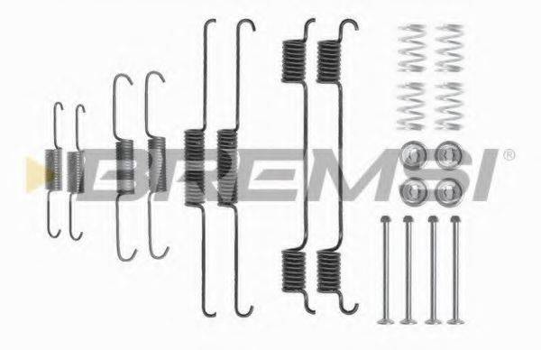 BREMSI SK0817 Комплектующие, тормозная колодка