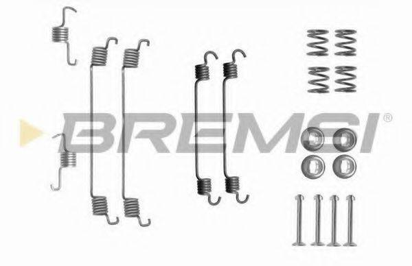 BREMSI SK0820 Комплектующие, тормозная колодка