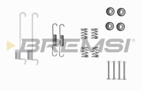 BREMSI SK0848 Комплектующие, тормозная колодка