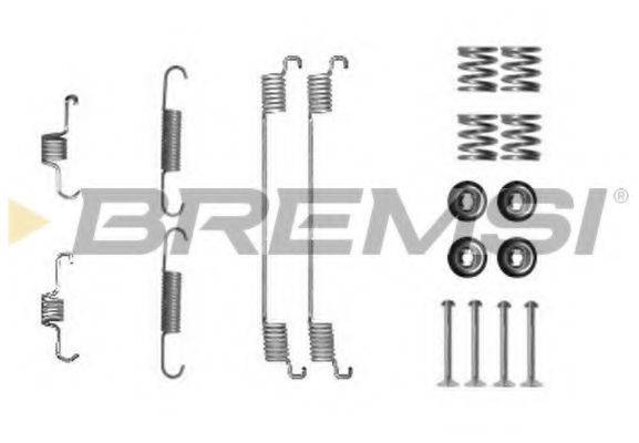 BREMSI SK0889 Комплектующие, тормозная колодка