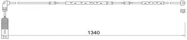 BREMSI WI0582 Сигнализатор, износ тормозных колодок