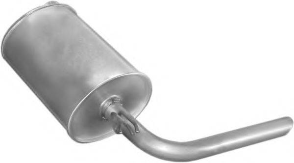 POLMO 21250 Глушитель выхлопных газов конечный