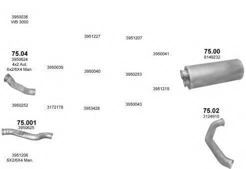 POLMO POLMO06348 Система выпуска ОГ