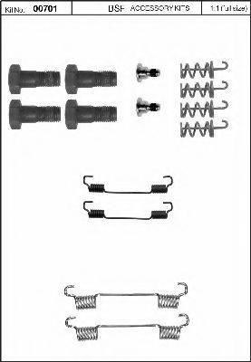 BSF 00701 Комплектующие, стояночная тормозная система