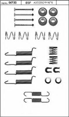 BSF 00720 Комплектующие, стояночная тормозная система