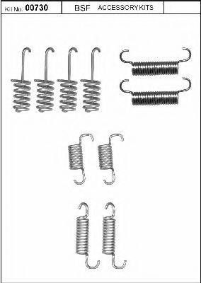 BSF 00730 Комплектующие, стояночная тормозная система
