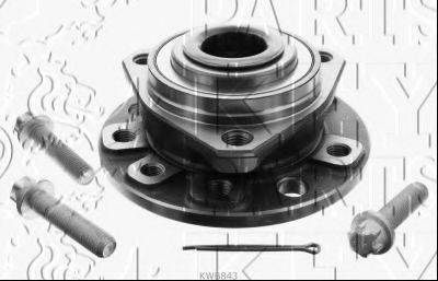 KEY PARTS KWB843 Комплект подшипника ступицы колеса