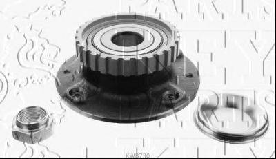 KEY PARTS KWB730 Комплект подшипника ступицы колеса