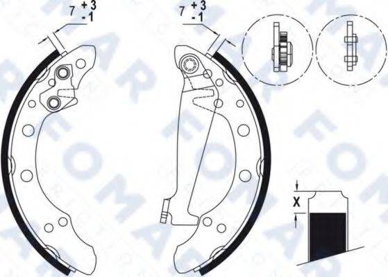 FOMAR FRICTION FO 0571