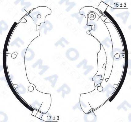 FOMAR FRICTION FO 9044