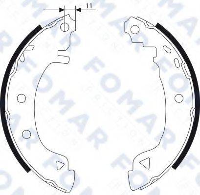 FOMAR FRICTION FO 9076