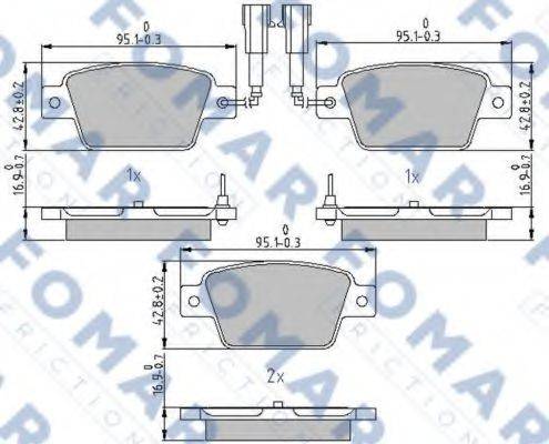 FOMAR FRICTION FO 239381