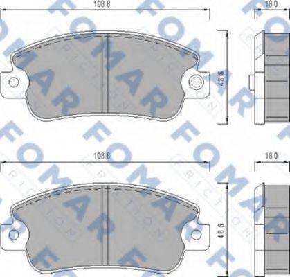 FOMAR FRICTION FO 433481