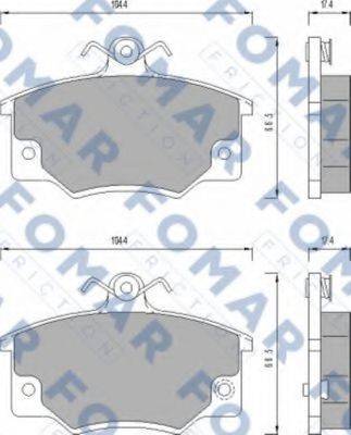 FOMAR FRICTION FO 437381