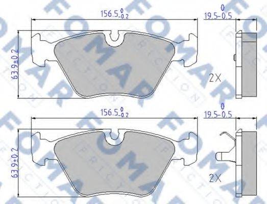 FOMAR FRICTION FO 449481