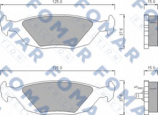 FOMAR FRICTION FO 451181