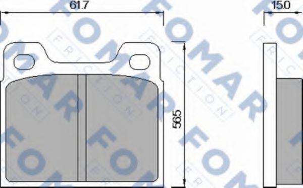 FOMAR FRICTION FO 460285