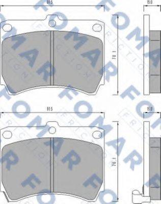 FOMAR FRICTION FO 462281